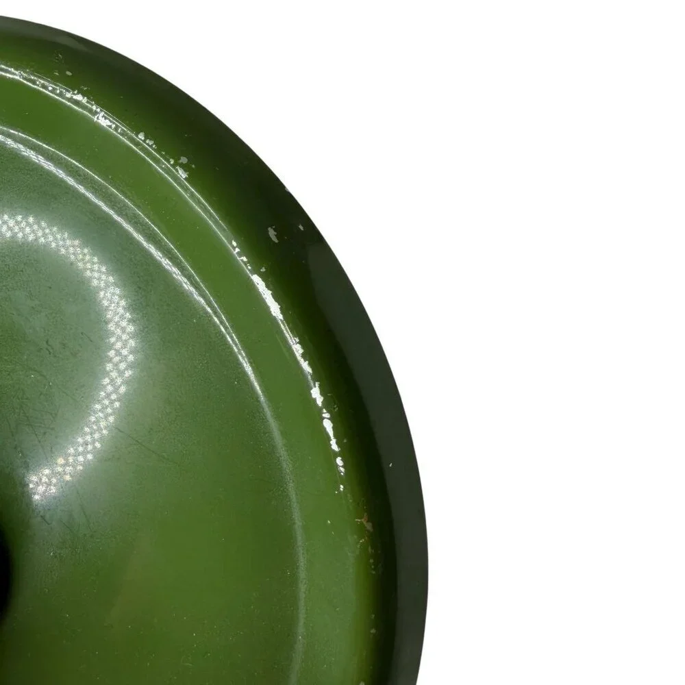 Vintage Fondue Pot by Gourmet International Avocado green